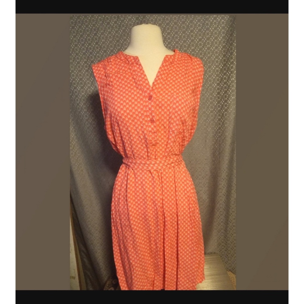 Faded Glory sleeveless dress- large